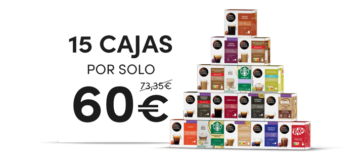 Elige tus 15 cajas favoritas por solo 60€ header image