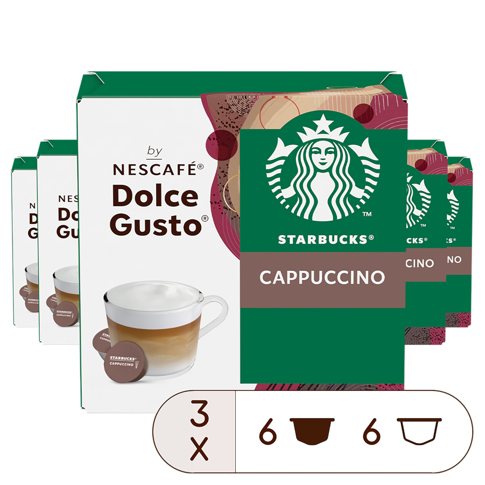 Starbucks® Cappuccino 36 Cápsulas