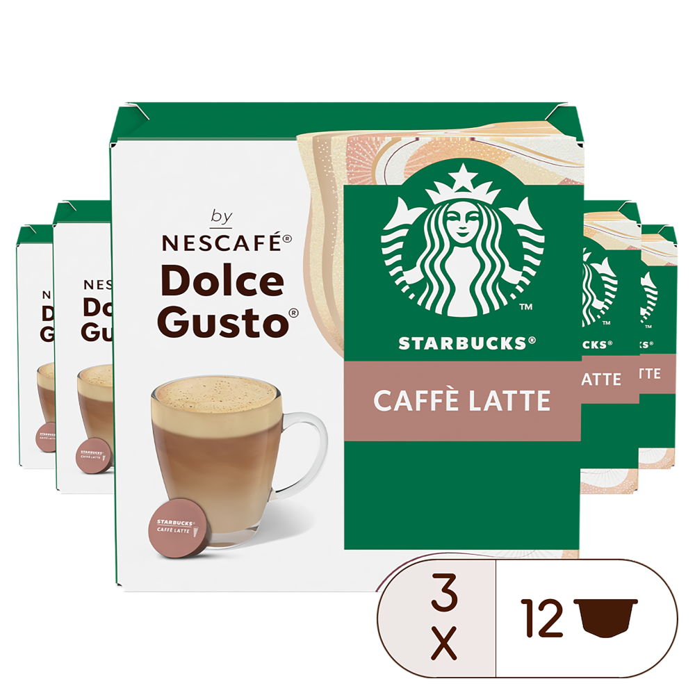 Starbucks® Caffè Latte 36 Cápsulas