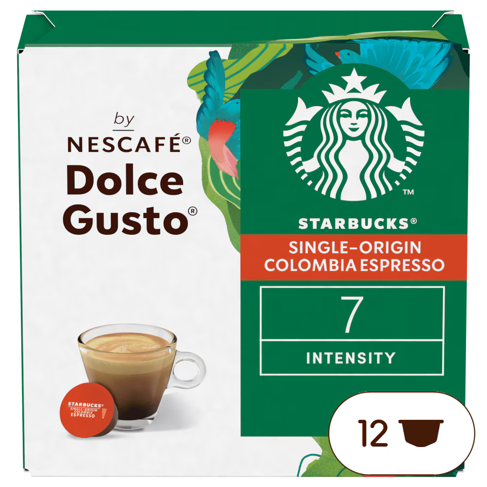 Starbucks® Espresso Colombia 12 Cápsulas