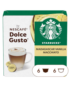 Starbucks® Madagascar Vanilla Macchiato 12 Cápsulas