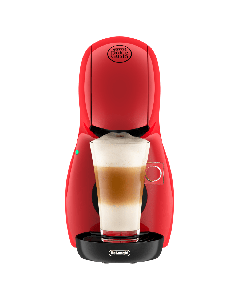 Cefetera Piccolo XS De’Longhi® Manual Roja y Negro NESCAFÉ Dolce Gusto - Frontal