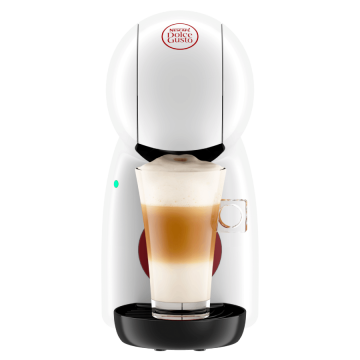 Cefetera Piccolo Xs Krups® Manual Blanca y Roja NESCAFÉ Dolce Gusto - Frontal