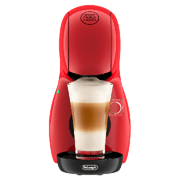 Cefetera Piccolo XS De’Longhi® Manual Roja y Negro NESCAFÉ Dolce Gusto - Frontal