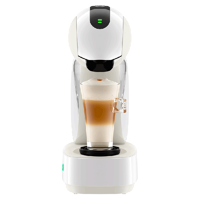 Cefetera Infinissima Touch DE’LONGHI® Automática Blanca NESCAFÉ Dolce Gusto - Frontal