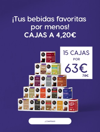 Elige tus 15 cajas de cápsulas favoritas por solo 63€