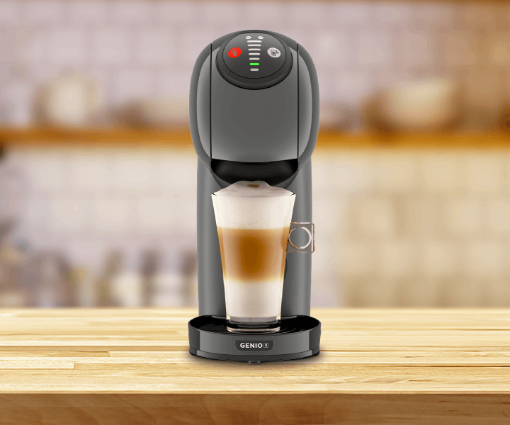 Cefetera Krups® Genio S Automática Antracita NESCAFÉ Dolce Gusto - detalles cafetera