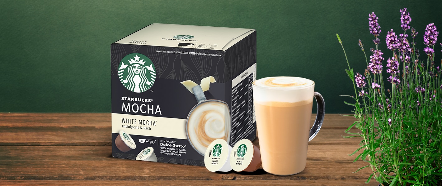 Caja 12 cápsulas Starbucks Mocha White