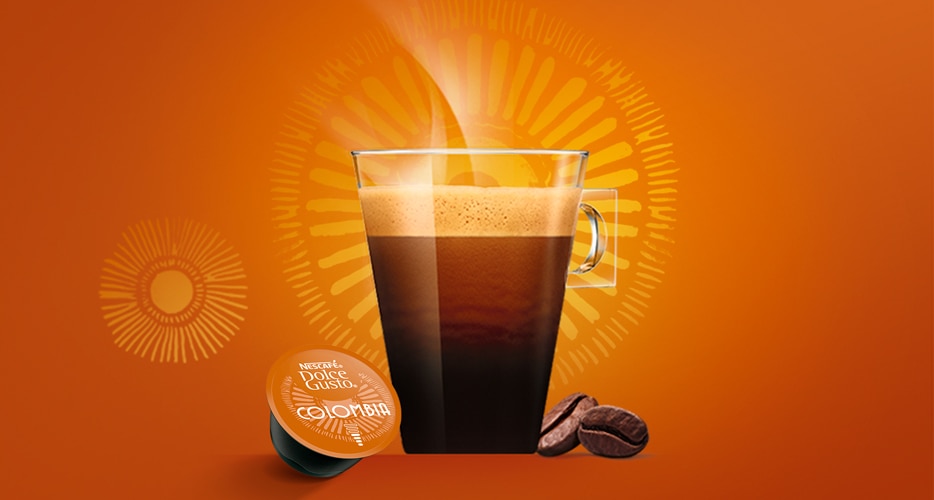 Cápsulas de café de Colombia Sierra Nevada Lungo NESCAFÉ Dolce Gusto