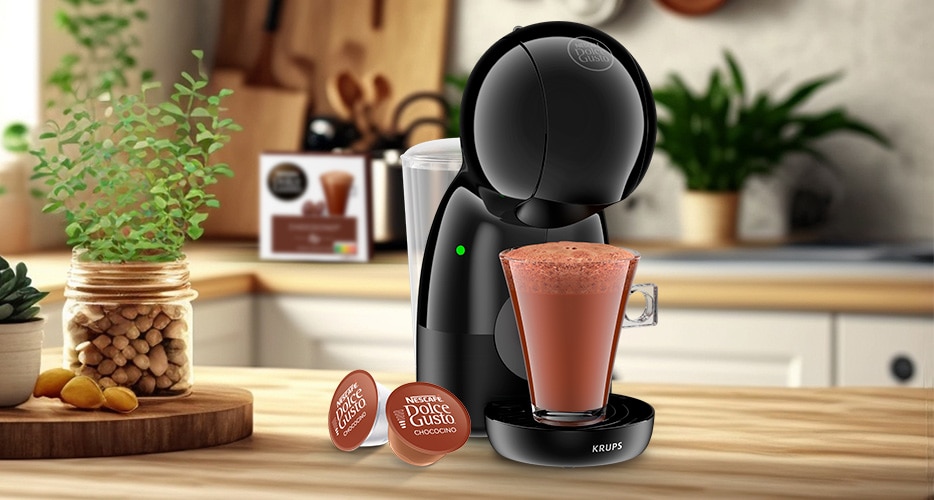 Cafetera Dolce Gusto con Chococino Taza 