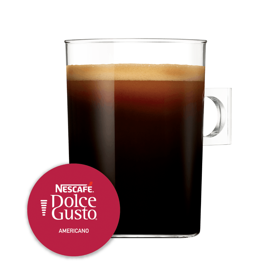 Cápsula con taza de Café Americano 16 Cápsulas de NESCAFÉ Dolce Gusto