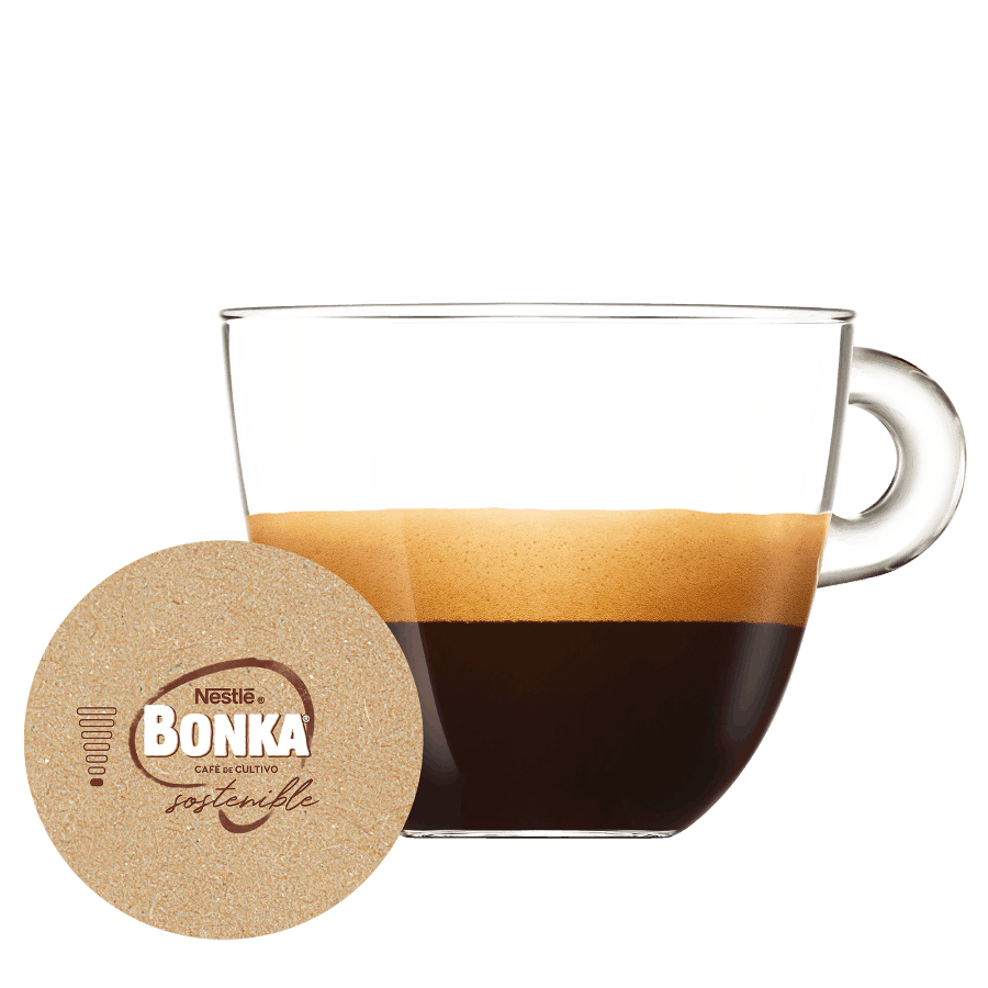 Cápsula con taza de Ristretto Bonka 16 Cápsulas de NESCAFÉ Dolce Gusto