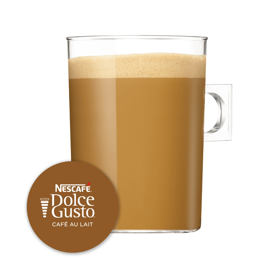 Cápsula con taza de Café Con Leche 16 Cápsulas de NESCAFÉ Dolce Gusto