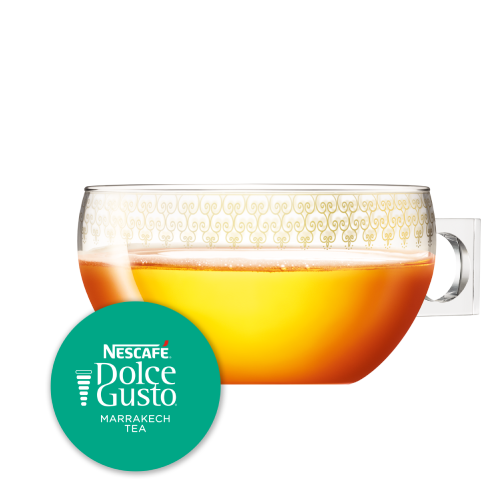 Cápsula con taza de Marrakesh Style Tea 16 Cápsulas de NESCAFÉ Dolce Gusto