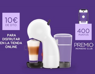 10€ de descuento para canjear en la tienda online